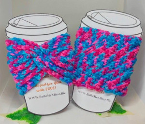 Bon Bon Colored Cup Cozy 2 Pack