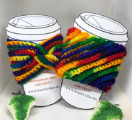 Fiesta Colored Cup Cozy 2 Pack Set