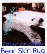 Bear Skin Rug (Made on Demand)