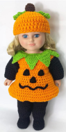 Pumpkin Girl Outfit (Made to Order)