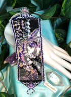 Finished The Hidden Beauty, Purple Geisha Bracelet