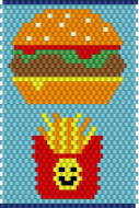 Cheeseburger and Fries G2 Pen P.A.D.